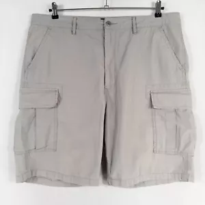 Levi Strauss & Co Shorts Herren 40 grau Cargo Taschen 100% Baumwolle Normcore Freizeit - Bild 1 von 10