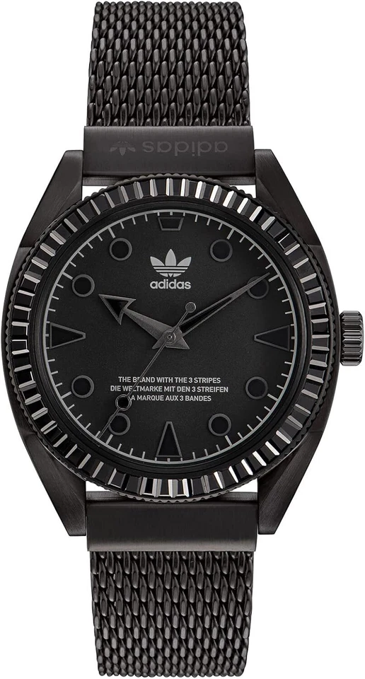 Adidas Men's Originals Fashion Edition Two Icon Black Dial Watch - AOFH22510