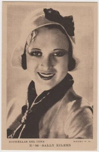 SALLY EILERS Vintage 1930s Estrellas del Cine #99 POSTCARD from Spain E4 - Picture 1 of 2