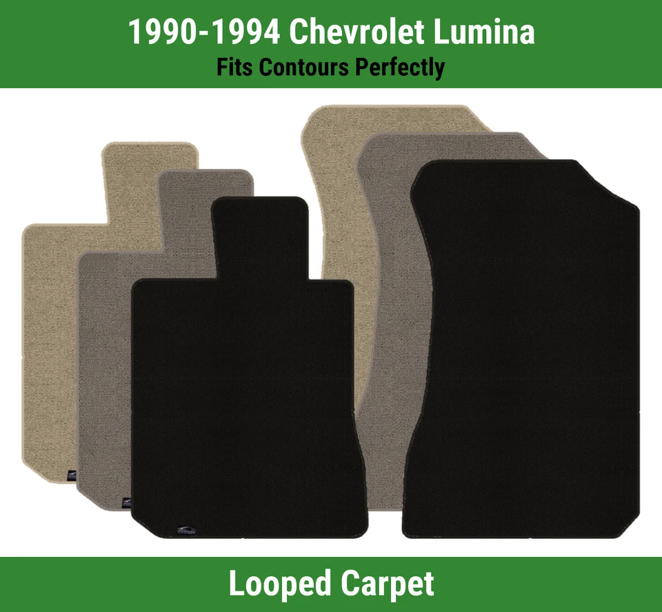 Tapetes carpete Lloyd Classic loop primeira fila para Chevrolet Lumina 1990-1994  - Imagem 1 de 4