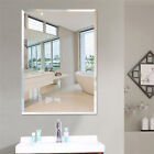 Rectangle Wall Mounted Bathroom Toilet Mirror Self-adhesive Makeup Mirrors 60*40