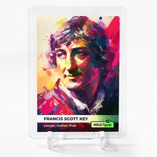 FRANCIS SCOTT KEY Lawyer, Author, Poet Art Card #FSLA