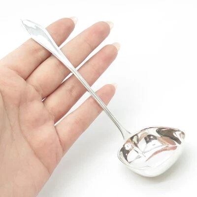 Toalla de plata de ley 925 antigua Art Deco 1912 Mary Chilton cucharón crema Foto 1 de 4