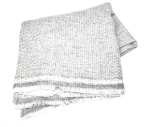Cashmere Wool Soft Queen Size Throw Blanket Handmade in Nepal 90" x 110" - Picture 1 of 22