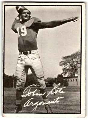 1961 Topps CFL Tobin Rote #114 Toronto Argonauts - Image 1 of 2