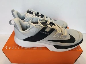 Nike Court Vapor Lite HC Sz Men’s 13 Pure Platinum/Tennis Shoes New DC3432-007 - Picture 1 of 4