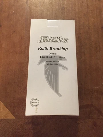 ATLANTA FALCONS- KEITH BROOKING- BOBBLEHEAD- NEW- BOBBIN BUDDIES- LIMITED ED Cover