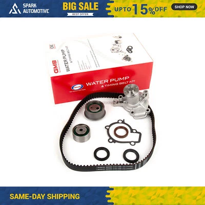Kit de correa de distribución GMB bomba de agua compatible con 97-06 Hyundai Tiburon Tucson Kia 2,0 L G4GF Foto 1 de 4