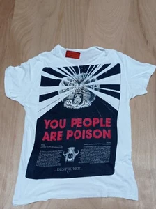 Camiseta rara YOU PEOPLE ARE POISON - Imagen 1 de 14