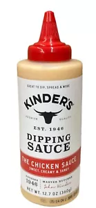 Kinders The Chicken Sauce Sweet Creamy & Tangy Dipping Sauce 12.7 oz - Picture 1 of 1