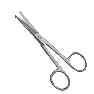 Set of 5 Incision Operating Scissors, 5.5", Straight, Safety Probe Tips, Premium - Picture 1 of 1