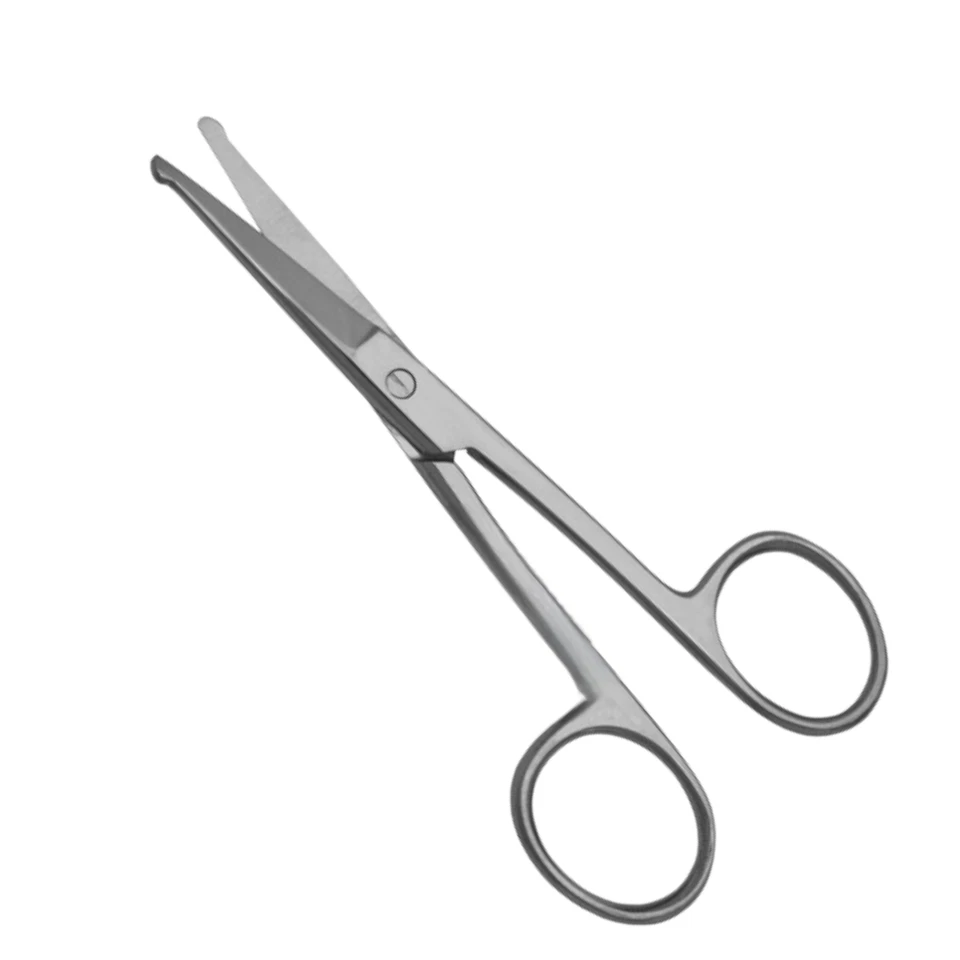 Set of 5 Incision Operating Scissors, 5.5", Straight, Safety Probe Tips, Premium - Image 1 of 1