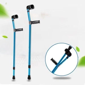 Muleta para adultos plegable de altura pesada aleación de aluminio resistente antebrazo para caminar - Imagen 1 de 5