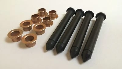 Juego de 4 pasadores de bisagra de puerta Chevy Impala Belair Biscayne 1961-1966 reconstrucción Foto 1 de 3