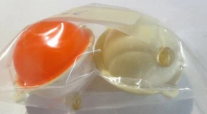 2 flotteurs « Bulle d’eau » 1 rouge et blanc (4,57 g) et 1 transparent (4,38 g) - Photo 1/1