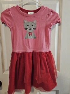 Girl's Hanna Anderson Short Sleeve Lightweight Sweater dress size 120 (5t) - Picture 1 of 6