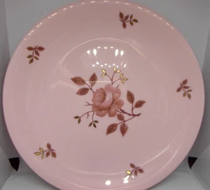 Alpine Rose Bone China by Wedgwood; Pink; Made in England 10- 8" sandwich plates - Picture 1 of 3