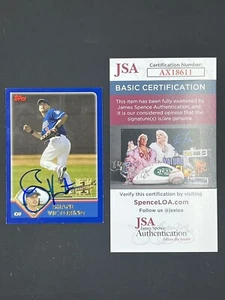 Shane Victorino Signed 2003 Topps Traded RC IP Auto JSA Philadelphia Phillies - Picture 1 of 2