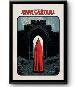 Poster Jerry Cantrell in St. Louis, MO on Feb 22, 2025 Tour Poster,gift for fans - Picture 1 of 8