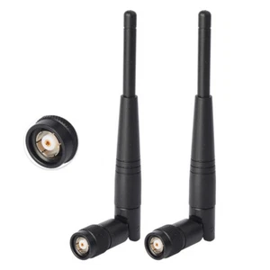 2-Pack WiFi 2.4GHz 5dBi RP-TNC Antenna for Linksys WRT54G WRT54GL WiFi Router AP - Picture 1 of 5
