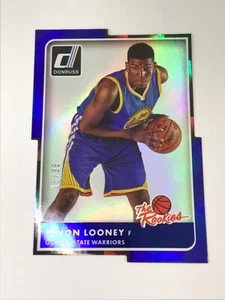 2015-16 Panini Donruss Kevon Looney #34 The Rookies Blue Die-Cut 16/36 - Foto 1 di 15