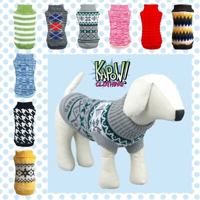 Hundepullover Sweatshirt Pullover Pulli XS-2XL Fun Neuheit warm Haustier Mops Chihuahua - Bild 1 von 4