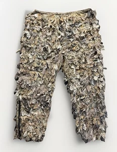 Cabela's Ghillie Suit Hunting Pants Leafy Mossy Oak Brush Camo Men's Size XL - Picture 1 of 18