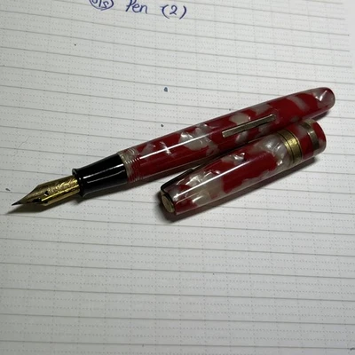 Pluma Estilográfica Celuloide Morison De Colección Usada Como Está Foto 1 de 4