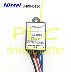 Nissei Motor Brake Rectifier A400-D180 AC380/460V OUTPUT DC0.5A #dr - Picture 1 of 5