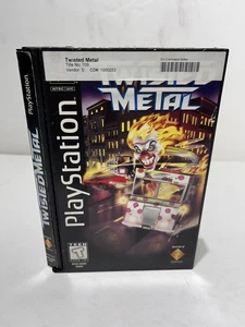 Twisted Metal PS1 Playstation Long Box EX Verleih ohne Handbuch GETESTET - Bild 1 von 5