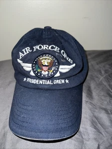 Air Force One Presidential Crew Baseball Cap Hat - Needs Cleaned - Picture 1 of 6