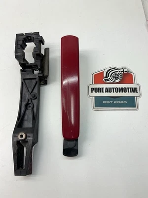 Infiniti G35 2003-2004 cupé lado del pasajero delantero manija de puerta exterior roja OEM Foto 1 de 4