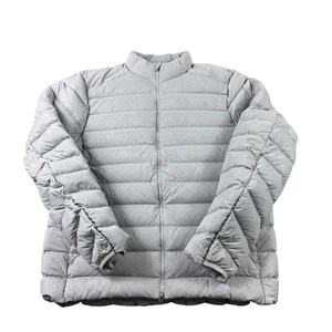 Lululemon Gray Goose Down Full Zip Primaloft Puffer Jacket Size Men’s Medium - Picture 1 of 5