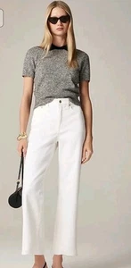 Neu mit Etikett J. Crew Damengröße Petite 28, 1996 schmale weites Bein Jeans CH719 158 $ - Bild 1 von 9