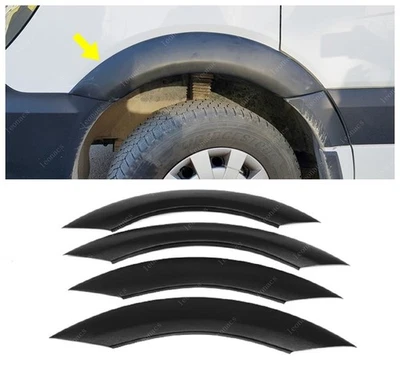 RS CHROME DESIGN FACTORY élargisseurs d'ailes et moulures de porte ABS 4 pcs Pour SPRINTER W906 2006-2018