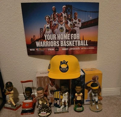 Stephen Curry Bobblehead Collection - Image 1 of 4