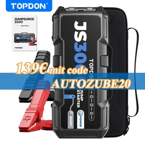 TOPDON JS3000 3000A Starthilfe Booster Powerbank diesel Jump Starter 24000mAh DE - Bild 1 von 13