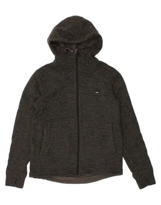 Suéter con Capucha BENCH Mujer Cremallera Reino Unido 16 Grande Gris Acrílico BF02 Foto 1 de 3