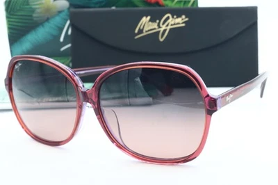 Очки солнцезащитные Maui Jim Taro MJ 795-09B розовые бабочки поляризованные линзы Maui Rose 59 мм - Изображение 1 из 4