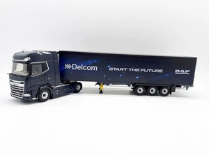 ELIGOR,DAF XG+ 4x2 2023 with fridge trailer 3 Axles - Transport DELCOM, 1/43,... - Picture 1 of 1