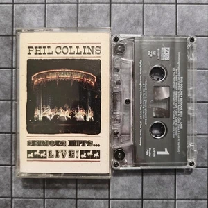 Phil Collins - Serious Hits LIVE - (Cassette Tape, 1990) - VERY GOOD - Picture 1 of 2