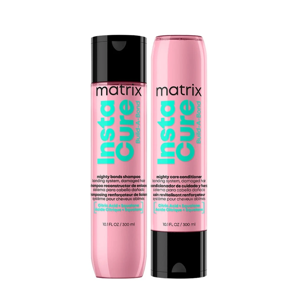 Matrix Haircare Instacure Build A Bond Shampoo 300ml Conditioner 300ml - Immagine 1 di 1