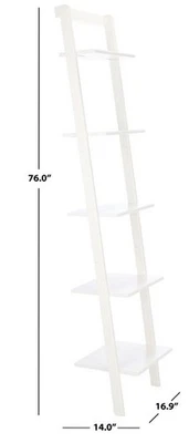 Safavieh ALLAIRE 5 NIVELES INCLINADO ETAGERE, precio reducido 2172772619 ETG9400B Foto 1 de 4