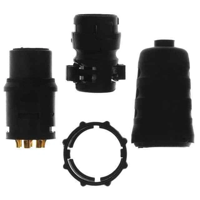 2 pcs. Switchcraft EN3C8FX female 8 way gold solder cup circular connector - Image 1 of 1