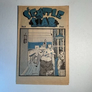 Seattle Star #4 underground comix Lynda Barry Steve Willis 1986 - Imagen 1 de 6