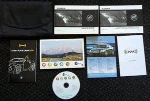 2009 BUICK LUCERNE OWNERS MANUAL SET - Picture 1 of 9