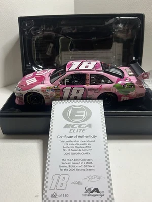 PINK! Kyle Busch #18 M&M's Susan G Komen 2009 Camry Elite 64 of 150 - Image 1 of 4