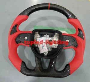 Real Carbon Fiber Steering Wheel For 2015+ charger challenger widebody scat pack - Bild 1 von 1