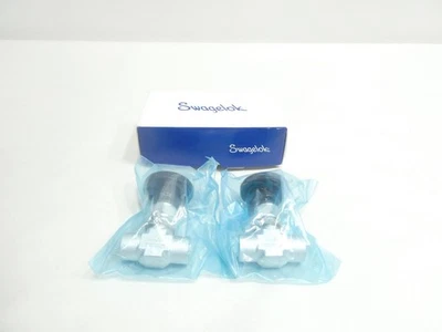 Box Of 2 Swagelok S-1VF4 Manual Steel Needle Valve 3000psi 1/4in Npt - Image 1 of 4