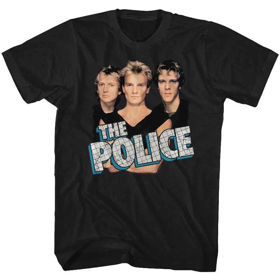 The Police - Boys In Blue - Short Sleeve - Adult - T-Shirt - Image 1 of 1